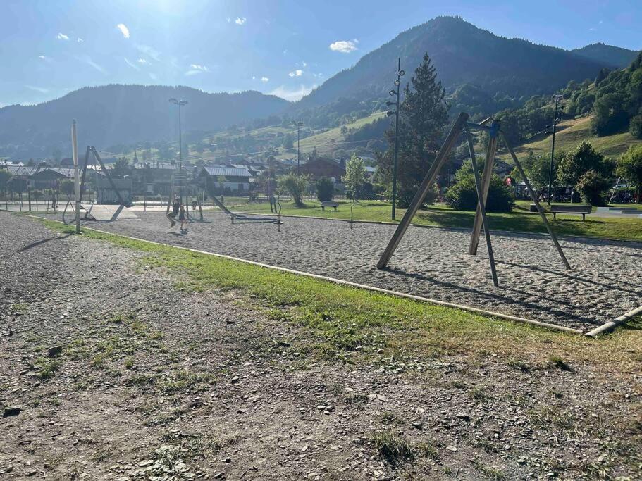 Praz Sur Arly - Proche Des Pistes Et De Megeve Appartement Buitenkant foto