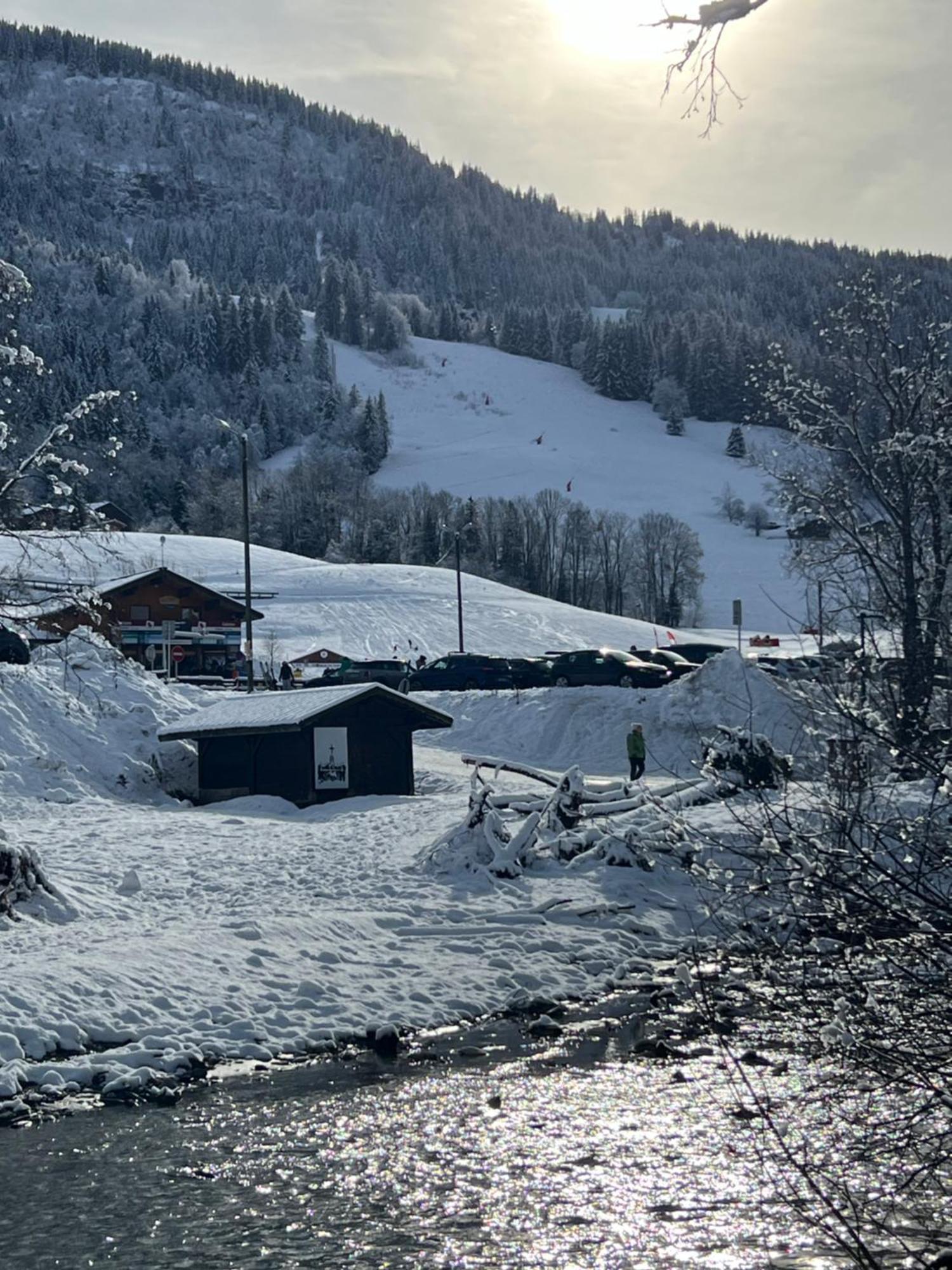 Praz Sur Arly - Proche Des Pistes Et De Megeve Appartement Buitenkant foto