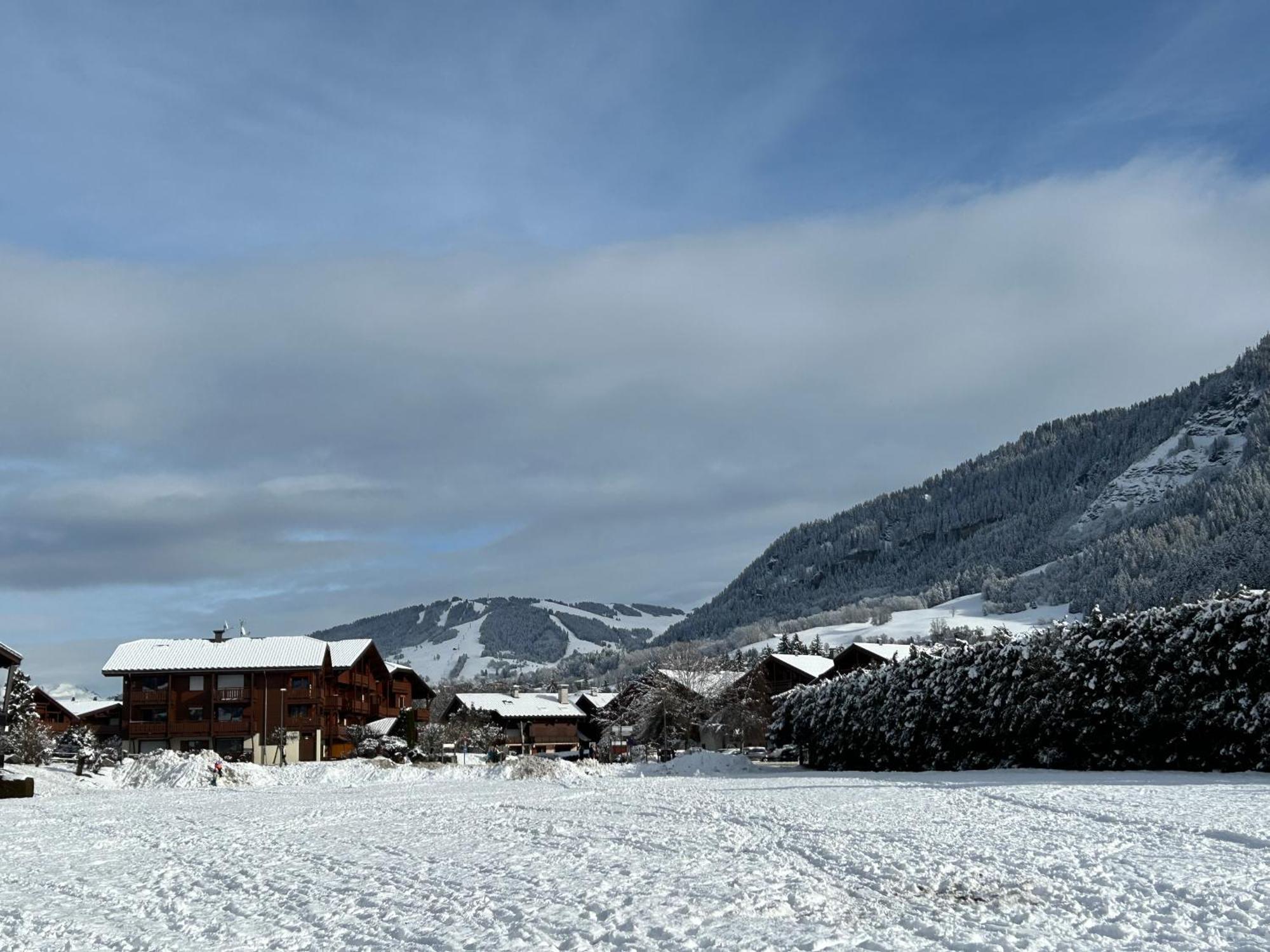 Praz Sur Arly - Proche Des Pistes Et De Megeve Appartement Buitenkant foto