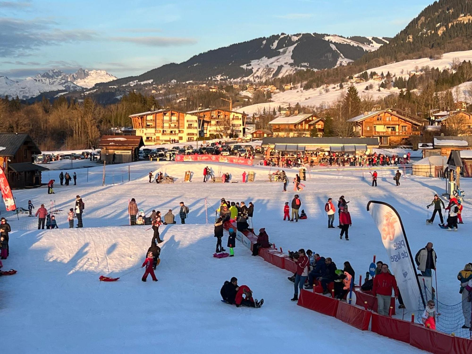 Praz Sur Arly - Proche Des Pistes Et De Megeve Appartement Buitenkant foto